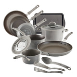 13-Piece Cook + Create Aluminum Nonstick Cookware Set