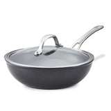 10-Inch AnolonX Hybrid Nonstick Stir Fry Wok With Lid