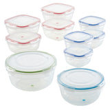 20-Piece Color Mates Food Storage Container and Organization Set