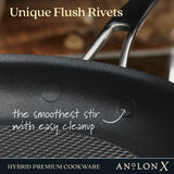 10-Piece AnolonX Hybrid Nonstick Cookware Set