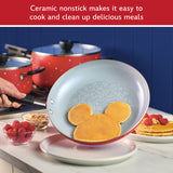 7-Piece Farberware Disney Bon Voyage Ceramic Nonstick Cookware Set