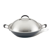 14-Inch A1 Series with ScratchDefense Nonstick Wok with Lid