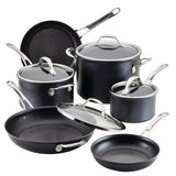 10-Piece AnolonX Hybrid Nonstick Cookware Set