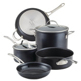 7-Piece AnolonX Hybrid Nonstick Cookware Set