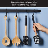 2-Piece Monochrome Spatula and Spoonula Set