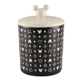 Monochrome Ceramic Canister with Airtight Lid