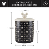 Monochrome Ceramic Canister with Airtight Lid