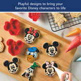 8-Piece Bake with Mickey Mouse Cookie Cutter and Stamp Set