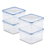 (4) 41-Ounce Square Food Storage Containers