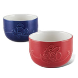 2-Piece Bon Voyage Ceramic Ramekin Set