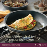 2-Piece Accolade Hard Anodized Nonstick Frying Pan Set