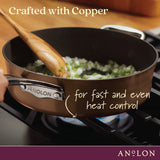 11-Piece Nouvelle Copper Luxe Hard-Anodized Cookware Set