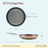 Ascend Hard Anodized Nonstick Frying Pan