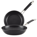 2-Piece SmartStack Hard Anodized Nonstick Nesting Frying Pan Set