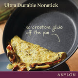 2-Piece SmartStack Hard Anodized Nonstick Nesting Frying Pan Set