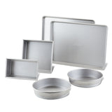 6-Piece Pro-Bake Bakeware Aluminized Steel Baking Pan Set